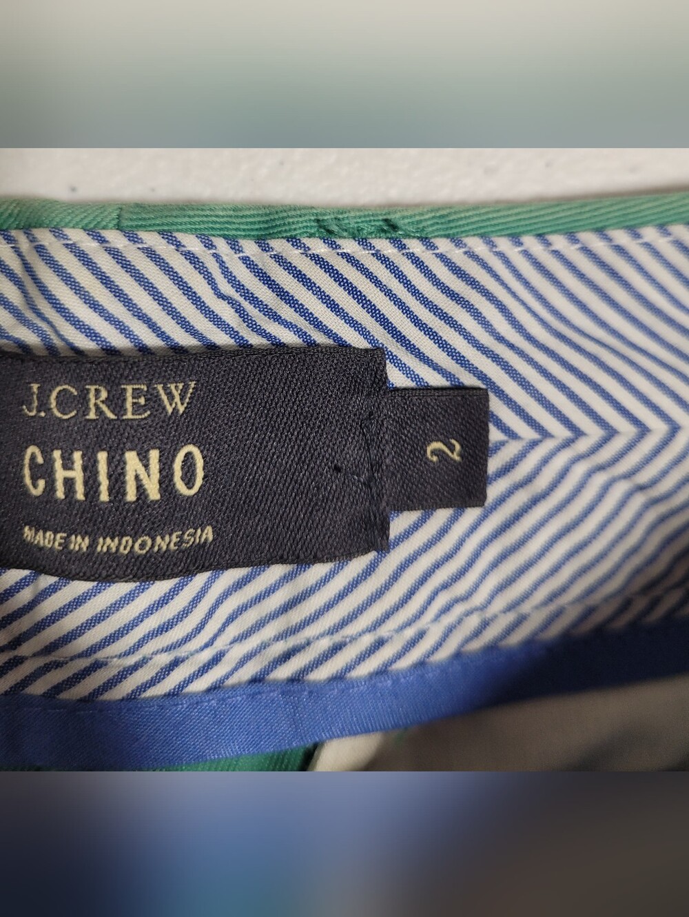 J. Crew Mint Green Tailored Cotton Bermuda Shorts - Picture 2 of 3